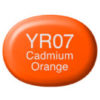 Copic Marker Sketch - YR07 Cadmium Orange