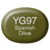Copic Marker Sketch - YG97 Spanish Olive