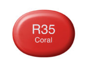 Copic Marker Sketch - R35 Coral