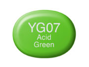 Copic Marker Sketch - YG07 Acid Green