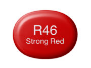 Copic Marker Sketch - R46 Strong Red