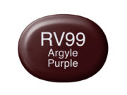 Copic Marker Sketch - RV99 Argyle Purple