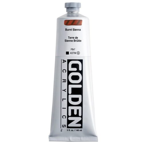 Golden Heavy Body Acrylic 148ml 1020-3 Burnt Sienna S1
