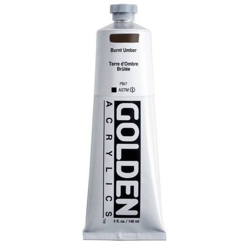 Golden Heavy Body Acrylic 148ml 1030-3 Burnt Umber S1