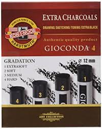 Koh-i-Noor Extra Charcoals Gioconda 4