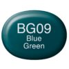 Copic Marker Sketch - BG09 Blue Green