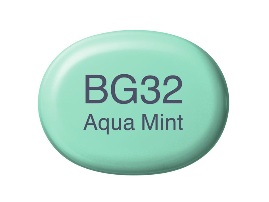 Copic Marker Sketch - BG32 Aqua Mint