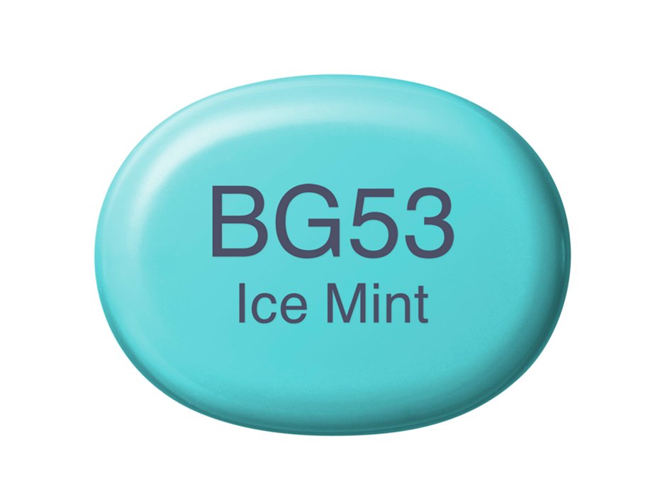 Copic Marker Sketch - BG53 Ice Mint