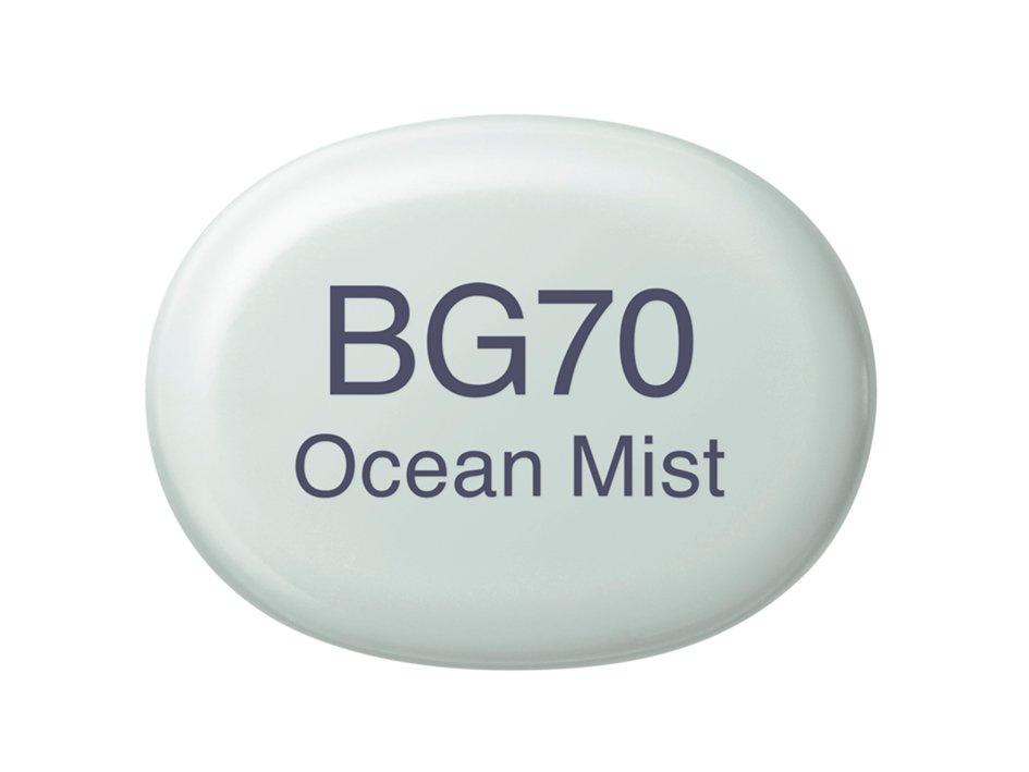 Copic Marker Sketch - BG70 Ocean Mist