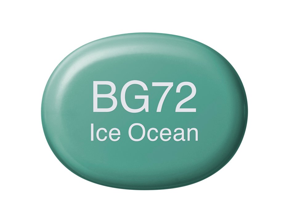 Copic Marker Sketch - BG72 Ice Ocean