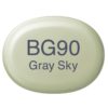 Copic Marker Sketch - BG90 Gray Sky