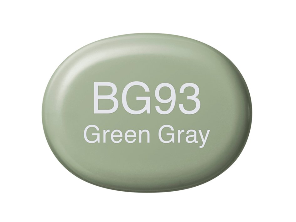 Copic Marker Sketch - BG93 Green Gray