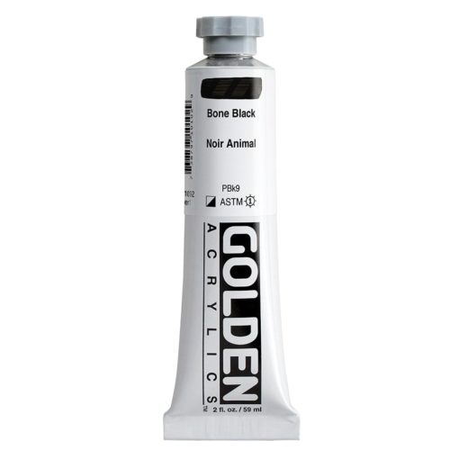 Golden Heavy Body Acrylic 59 ml 1010-2 Bone Black S1