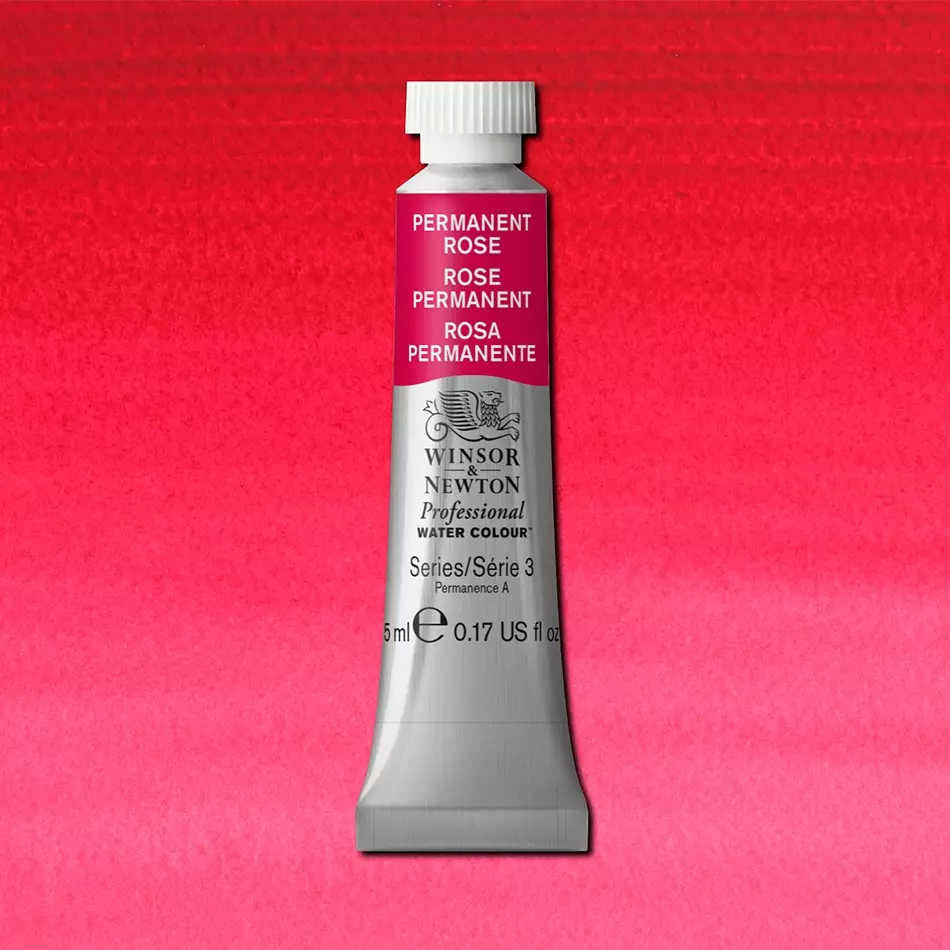 W&N Professional Watercolour 5ml 502 Permanent Rose S3