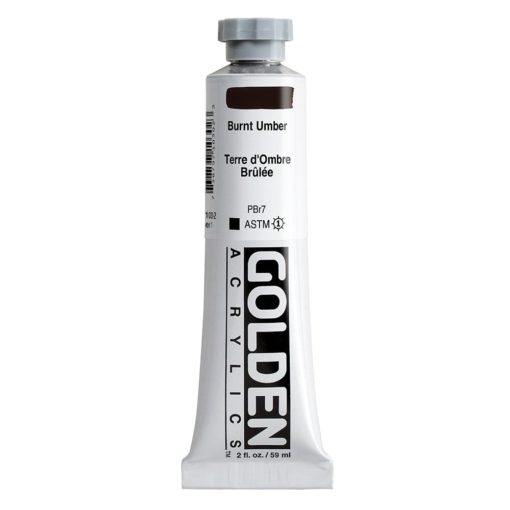 Golden Heavy Body Acrylic 59 ml 1030-2 Burnt Umber S1