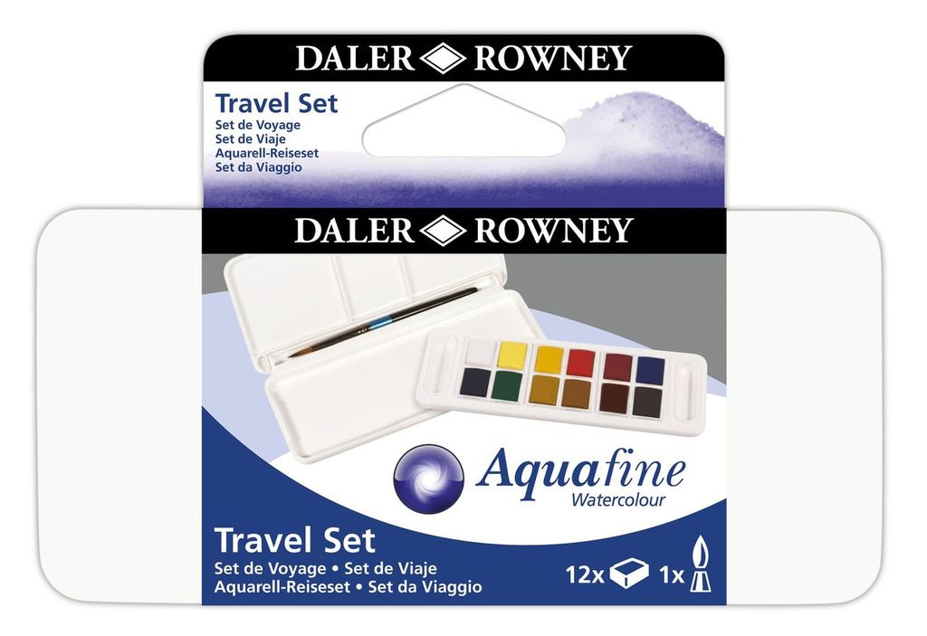 Daler Rowney Aquafine Pocket box set 12