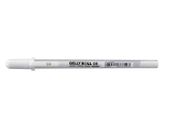 Sakura Gelly Roll - Basic - 08 0,4mm Medium Hvit