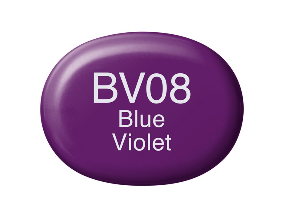 Copic Marker Sketch - BV08 Blue Violet