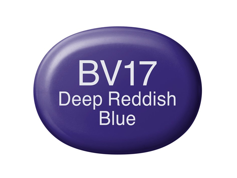 Copic Marker Sketch - BV17 Deep Reddish Blue