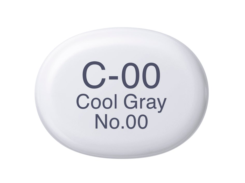 Copic Marker Sketch - C00 Cool Gray No.00