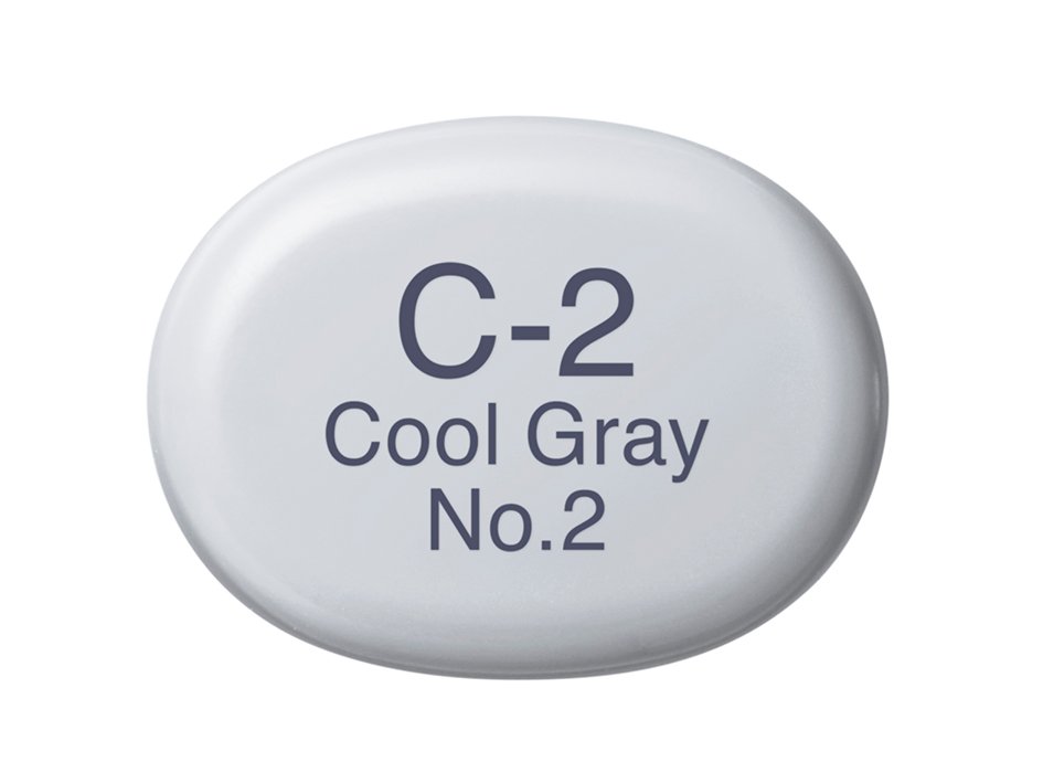 Copic Marker Sketch - C2 Cool Gray No.2