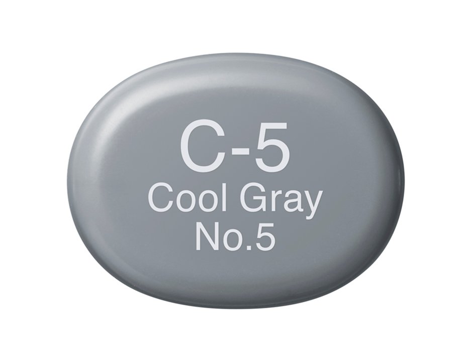 Copic Marker Sketch - C5 Cool Gray No.5