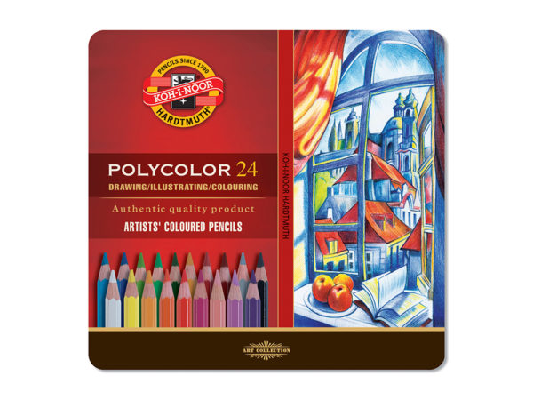 Koh-i-Noor Polycolor Artist set 24