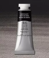 W&N Professional Watercolour 14ml 386 Mars Black S1