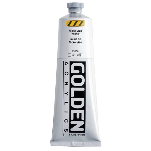Golden Heavy Body Acrylic 148ml 1225-3 Nickel Aso Yellow S6