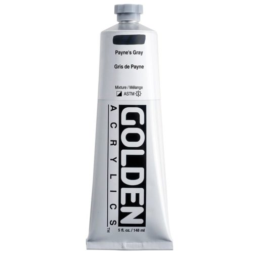 Golden Heavy Body Acrylic 148ml 1240-3 Paynes Grey S2