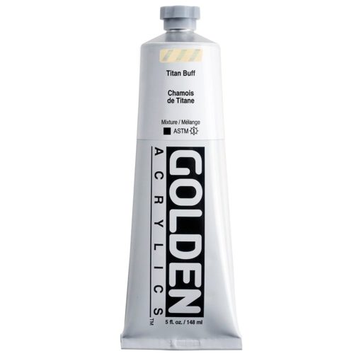 Golden Heavy Body Acrylic 148ml 1370-3 Titan Buff S1