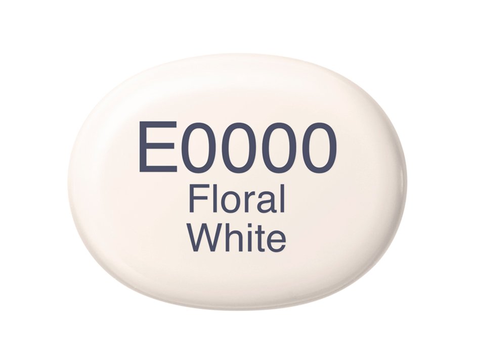 Copic Marker Sketch - E0000 Floral White
