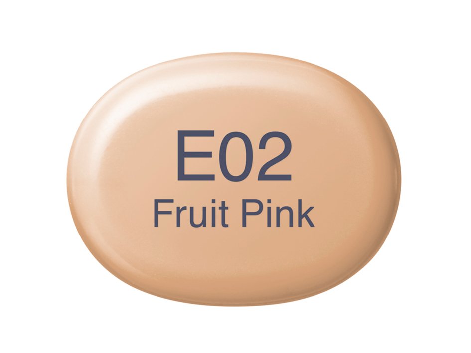 Copic Marker Sketch – E02 Fruit Pink