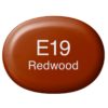 Copic Marker Sketch - E19 Redwood