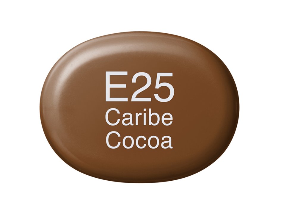 Copic Marker Sketch - E25 Caribe Cocoa
