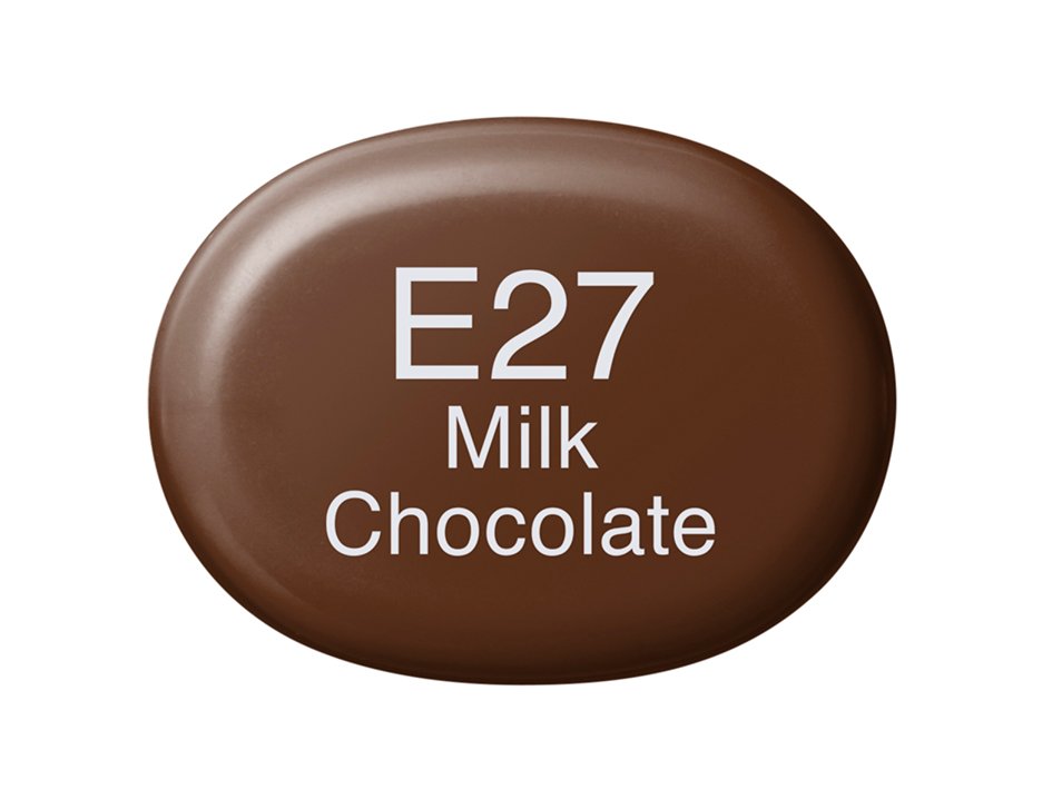 Copic Marker Sketch - E27 Milk Chocolate