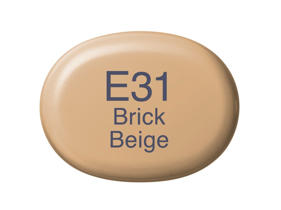 Copic Marker Sketch - E31 Brick Beige