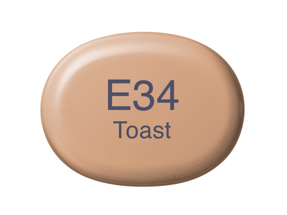 Copic Marker Sketch - E34 Toast