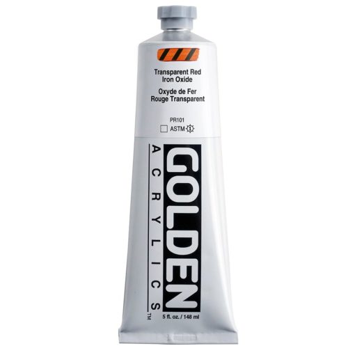 Golden Heavy Body Acrylic 148ml 1385-3 Transparent Red Iron Oxide S3