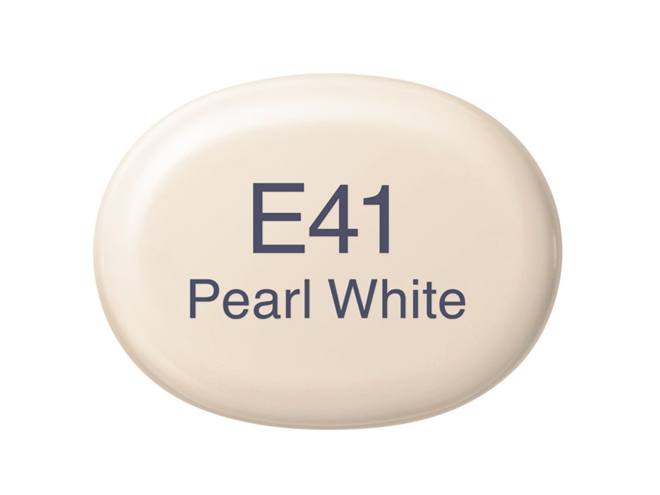 Copic Marker Sketch - E41 Pearl White
