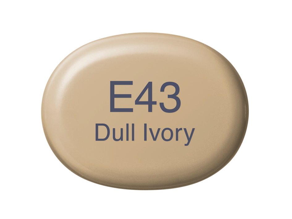 Copic Marker Sketch - E43 Dull Ivory