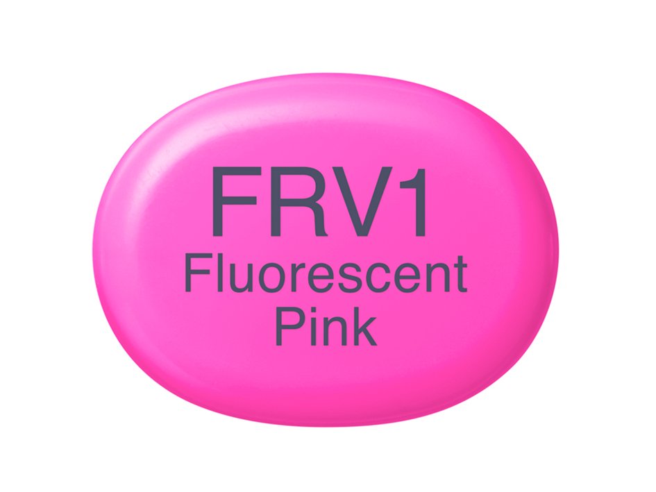 Copic Marker Sketch - FRV1 Fluorescent Pink