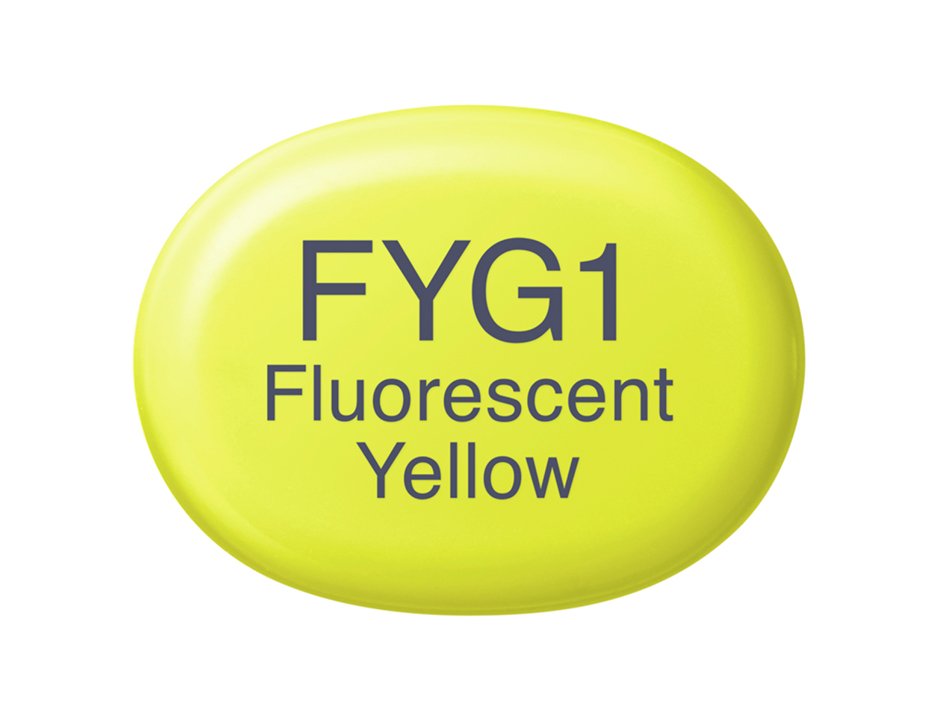 Copic Marker Sketch - FYG1 Fluorescent Yellow