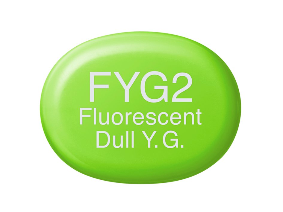 Copic Marker Sketch - FYG2 Fluorescent Dull Yellow Green