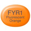 Copic Marker Sketch - FYR1 Fluorescent Orange