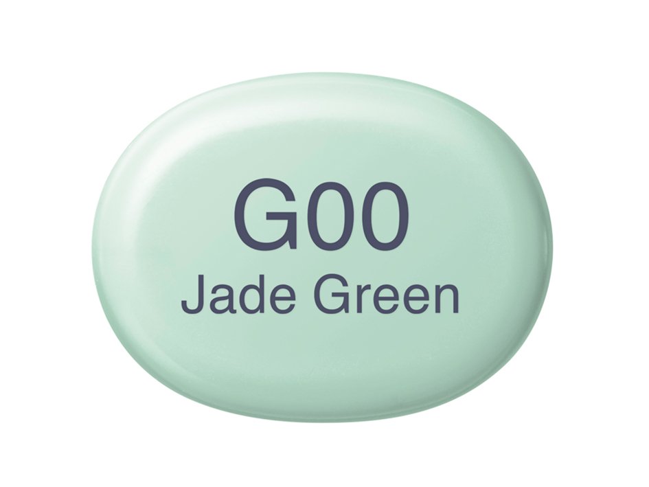 Copic Marker Sketch - G00 Jade Green