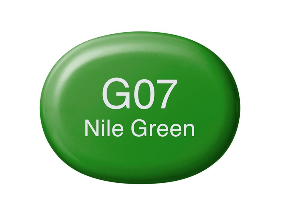 Copic Marker Sketch - G07 Nile Green