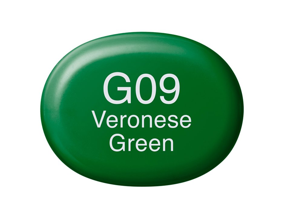 Copic Marker Sketch - G09 Veronese Green