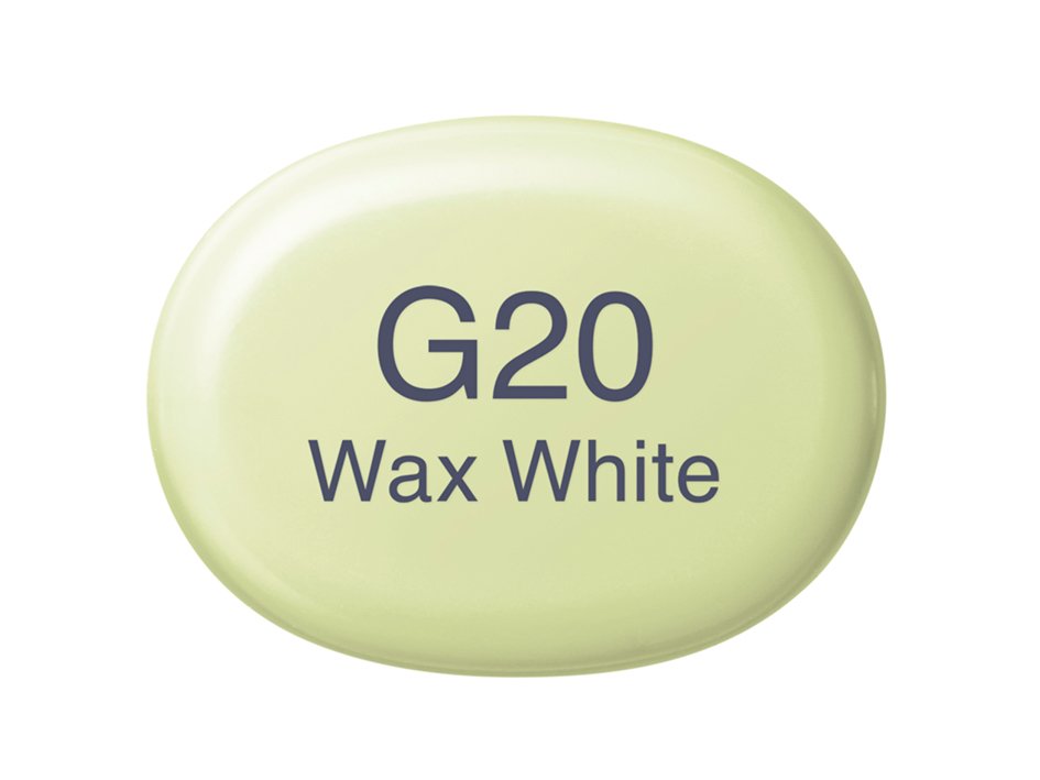 Copic Marker Sketch - G20 Wax White