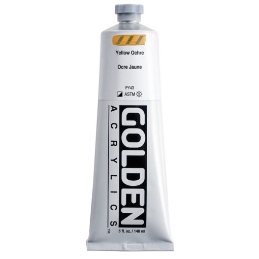 Golden Heavy Body Acrylic 148ml 1407-3 Yellow Ochre S1